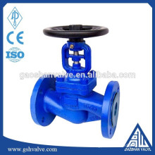 bellows seal globe valve with handwheel